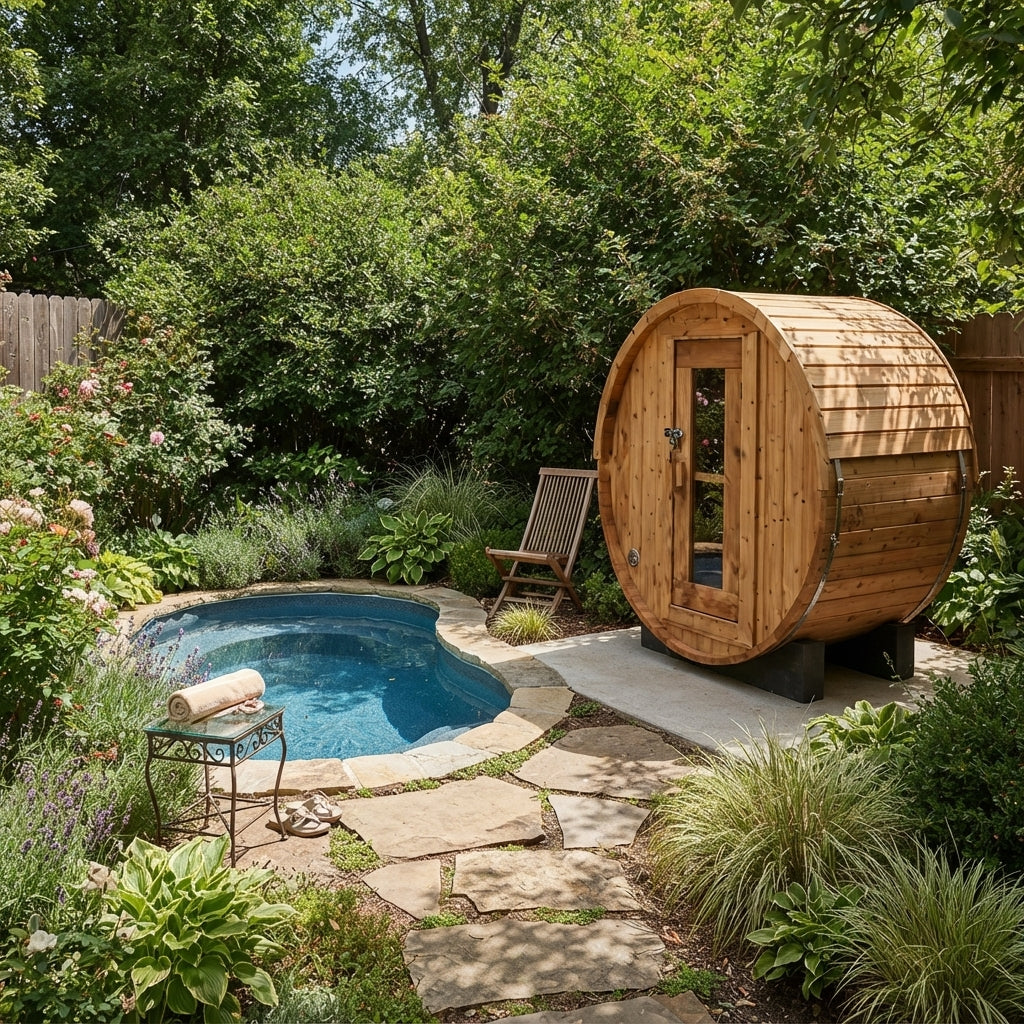 Timberline 2-Person Compact Barrel Sauna