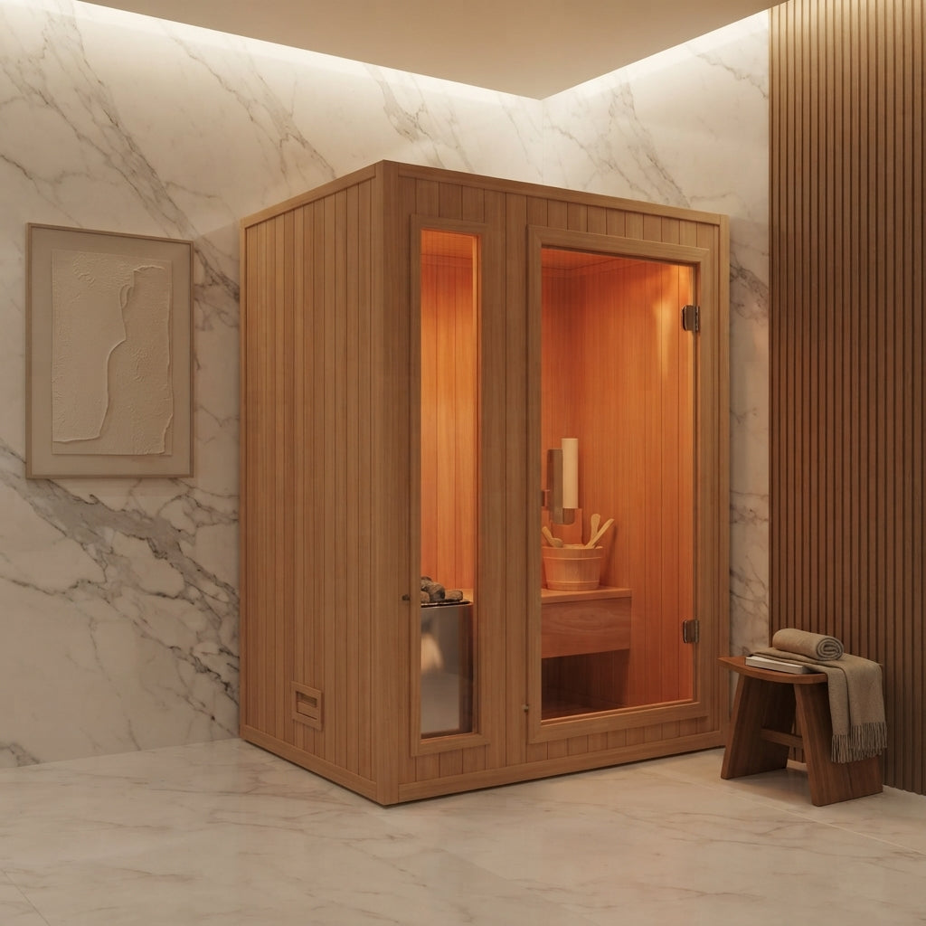 Vista Panoramic 2-Person Indoor Sauna